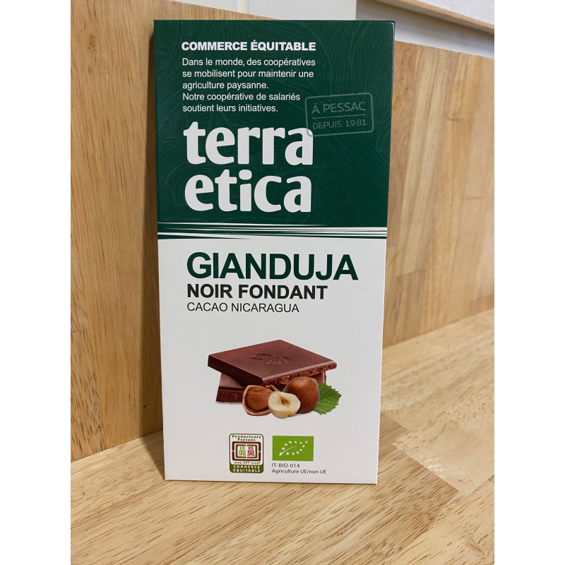 Tablette de Chocolat Gianduja BIO Nicaragua