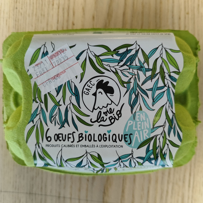 oeufs bio frais - Desclics Paysan  Bio, local et solidaire, en Rhône-Alpes