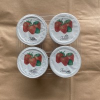 Yaourts Fraise, Prouzic, 4 x 125 g