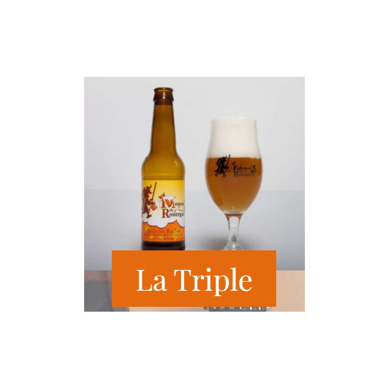 Bière Bulle Des Ruches Triple, 33 Cl, Livrée Chez Vous à Toulouse