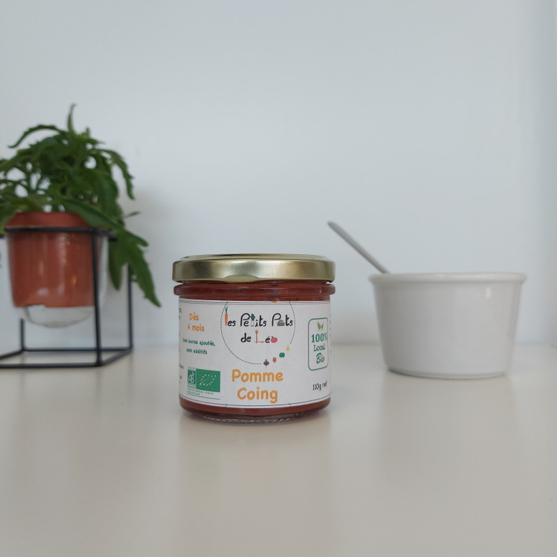 Compote Pomme Coing Bio Livraison A Domicile