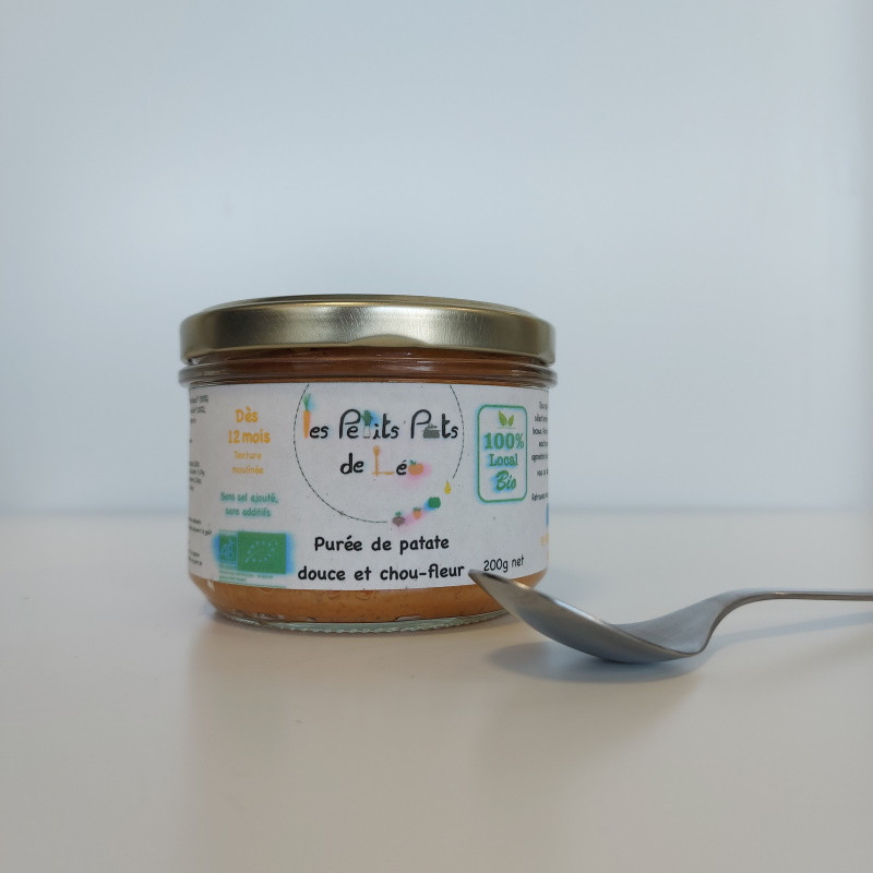 Puree De Patate Douce Chou Fleur Bio Livraison A Domicile