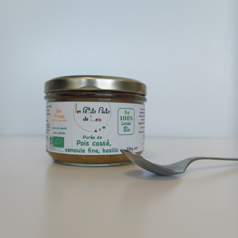 Puree De Pois Casse Semoule Fine Basilic Bio Livraison A Domicile Puree De Pois Casse Semoule Fine Basilic Bio Livraison A Domicile